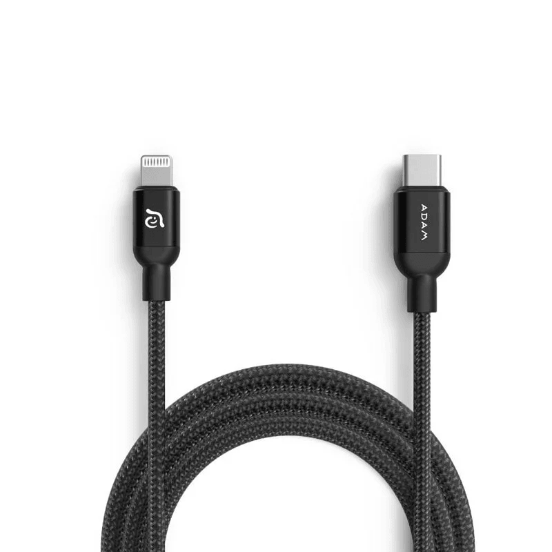 ADAM elements PeAk II C200B USB-C To Lighting Cable 200CM - Black - Oribags