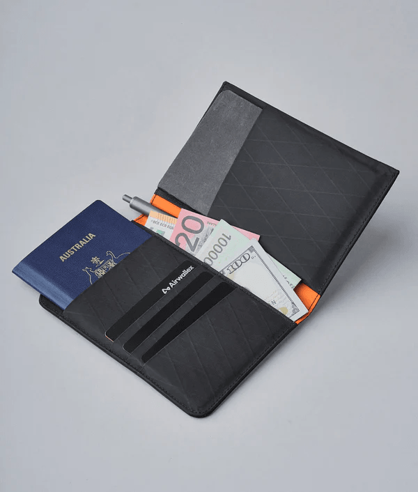 Alpaka ARK Bifold Passport Wallet Black VX21 - Oribags