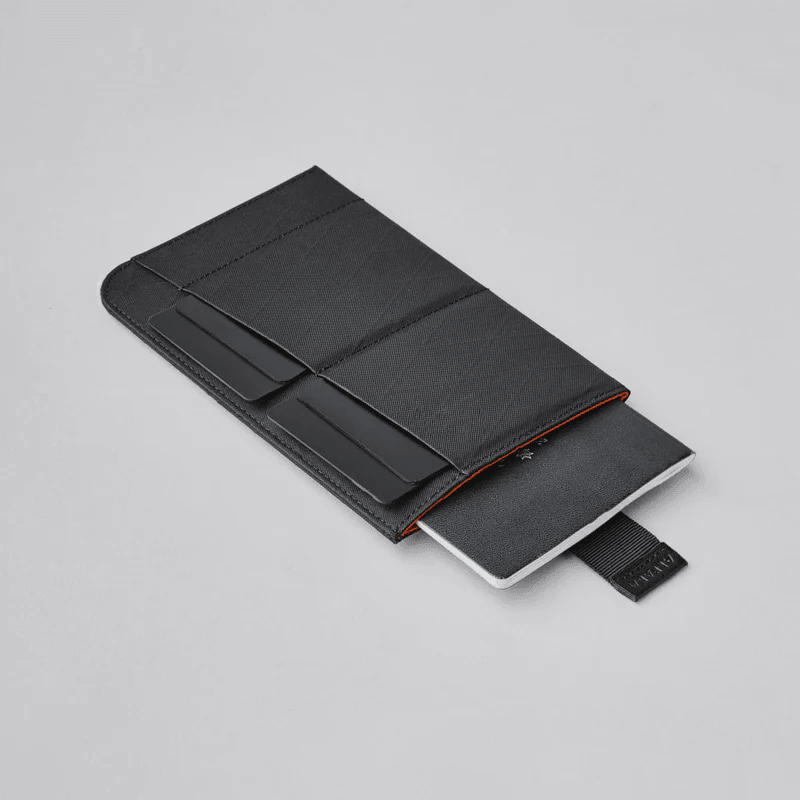 Alpaka ARK Passport Sleeve Black VX21 - Oribags