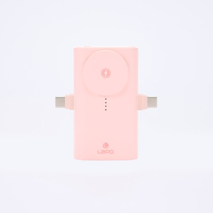 LaPO 5,000mAH Fast Charging Pocket Power Bank 2 Type-C