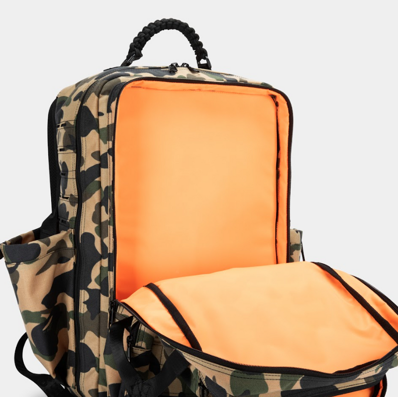 Built For Athletes  - Pro Series 45L Gym Backpack - Tan Camo