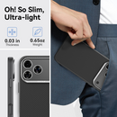 Raptic Aramid Fiber Dual Case with Magsafe for iPhone 17 Pro Series - 600D - Black