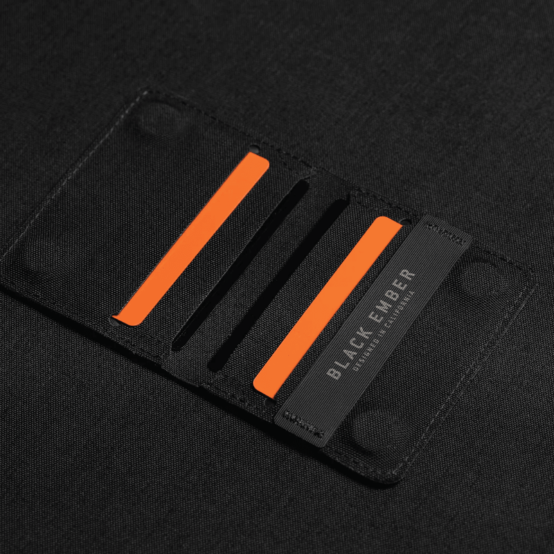 Black Ember Mag-Fold Wallet - Oribags