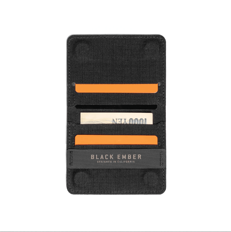 Black Ember Mag-Fold Wallet - Oribags