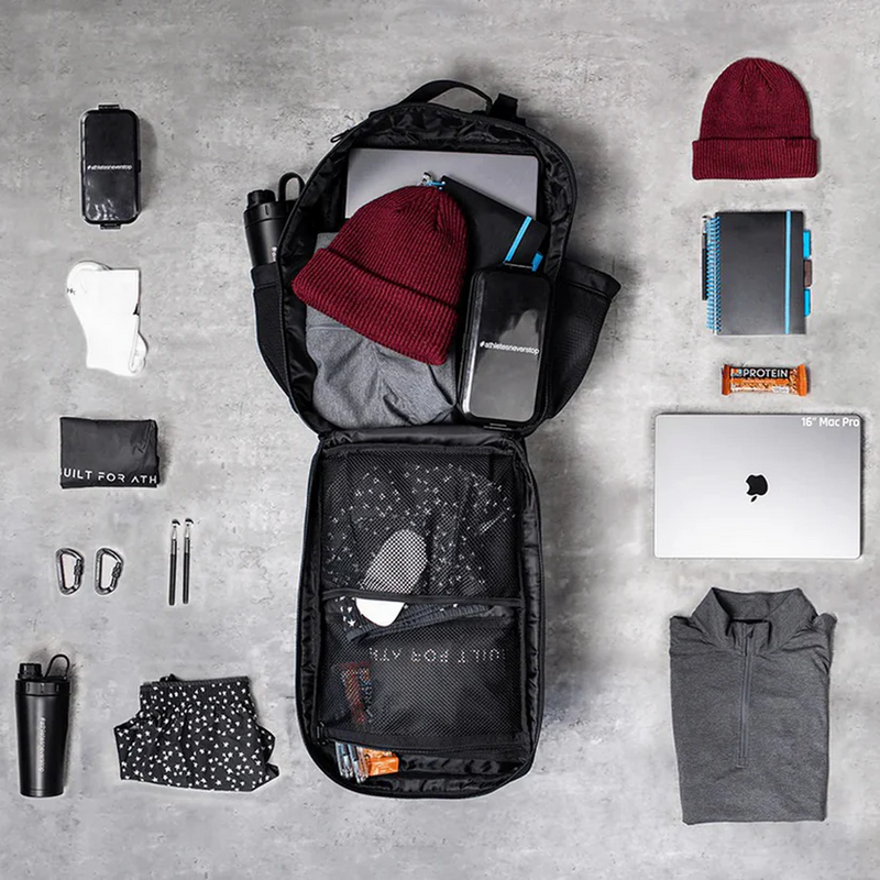 Built For Athletes  - - Hero 2.0 Backpack - 25L - Grey & Yellow