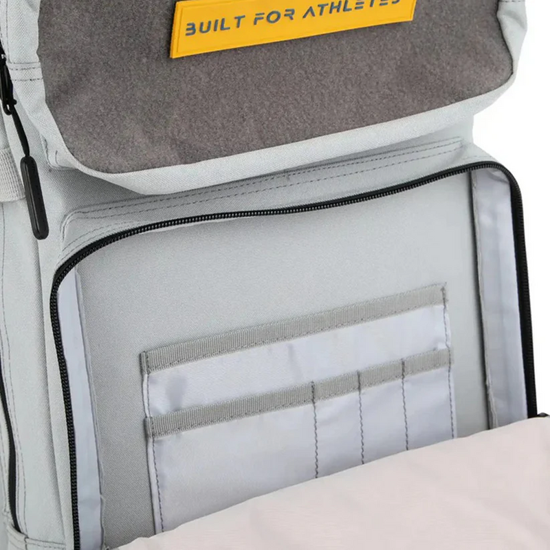 Built For Athletes  - - Hero 2.0 Backpack - 25L - Grey & Yellow