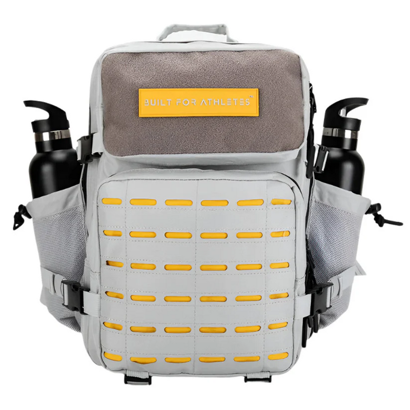 Built For Athletes  - - Hero 2.0 Backpack - 25L - Grey & Yellow