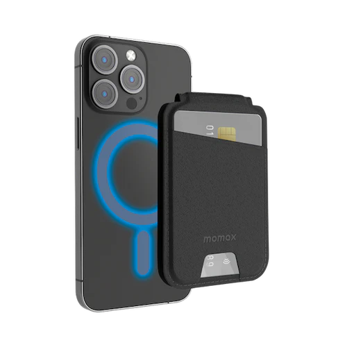 Momax 1-Wallet | Magnetic Card Holder With Stand