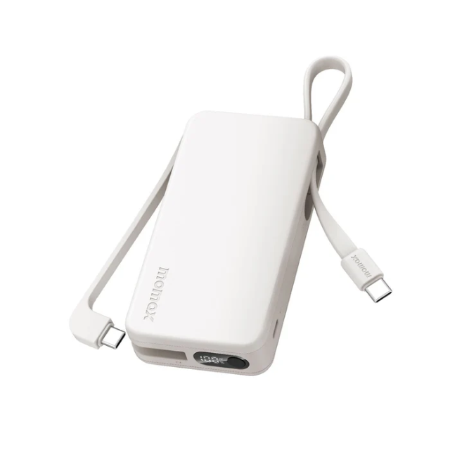 Momax 1-Power Vital+ | 10000mAh Battery Pack w/ Dual USB-C Cable