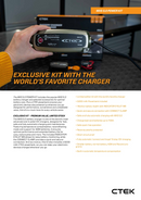 (Limited Time) Ctek MXS 5.0 Smart Car Battery Charger 3 in 1 Power Kit