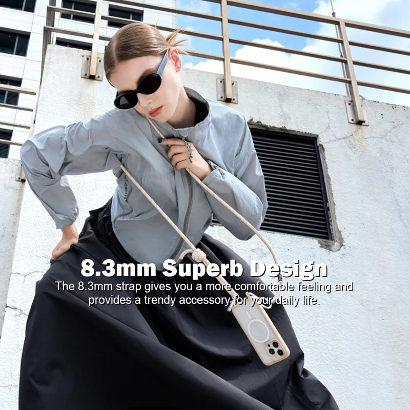 Mageasy 8.3mm Rope Strap + Strap Card