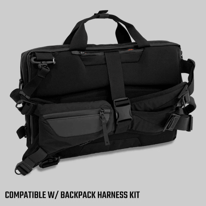 Code of Bell Apex Liner Pro - 2+ 1 Way Shoulder Bag - Pitch Black - Oribags