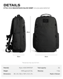 Ctactical CT21 V3.0 Backpack Slick-Nylon 420D RIPSTOP WBP