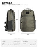 Ctactical CT21 V3.0 Backpack Slick - ECOPAK EPX400 WBP