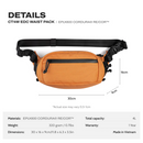 Ctactical CT4W EDC Waist Pack - Ecopak EPLX600 - Marigold