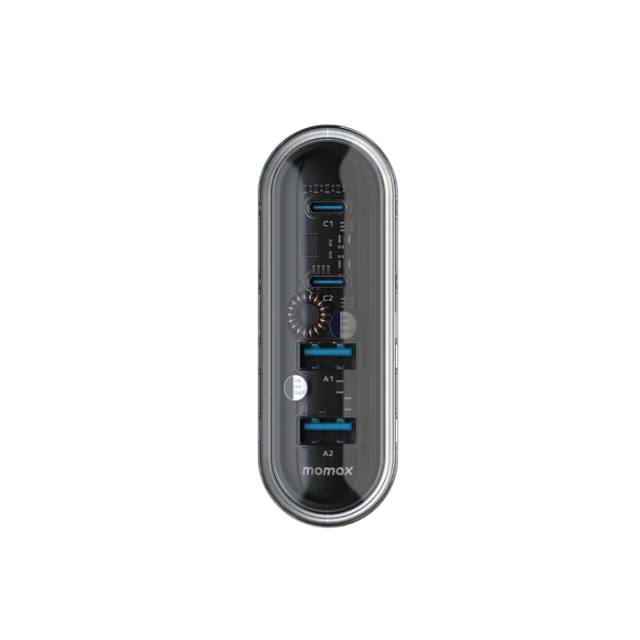 Momax 1-Charger Flow | PD 80W GaN Desktop Charger (4 Ports)