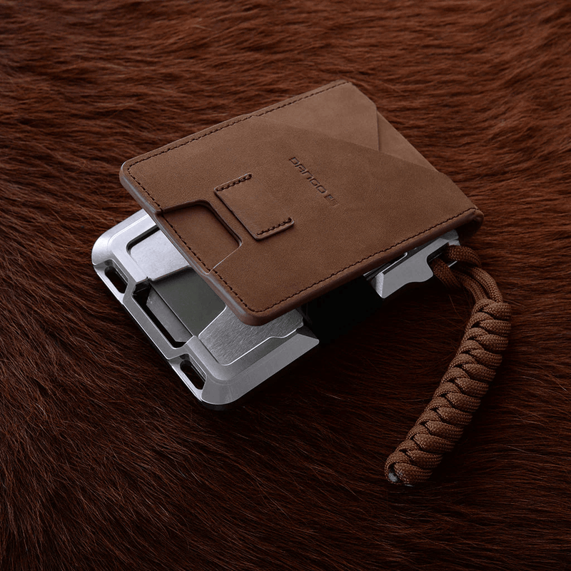 Dango Products M1 Maverick Tactical BiFold 4 Pocket Leather Wallet - Oribags