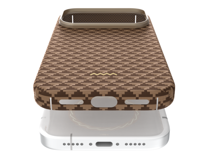 Raptic Aramid Fiber Skin-Origin Case with Magsafe for iPhone 17 Series