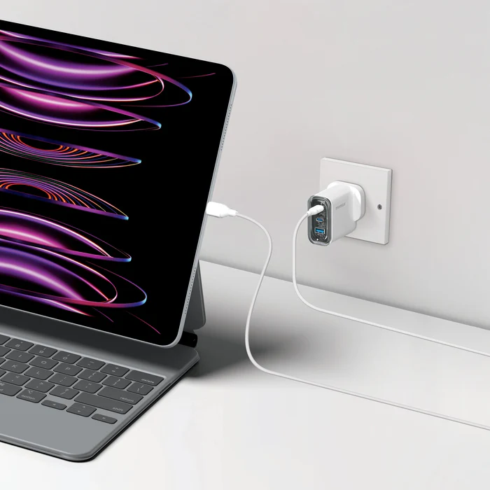 Momax 1-Charger Flow+ | PD 80W GaN Wall Charger (3 Ports)