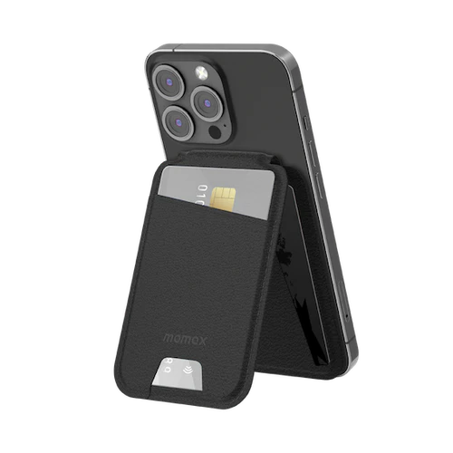 Momax 1-Wallet | Magnetic Card Holder With Stand