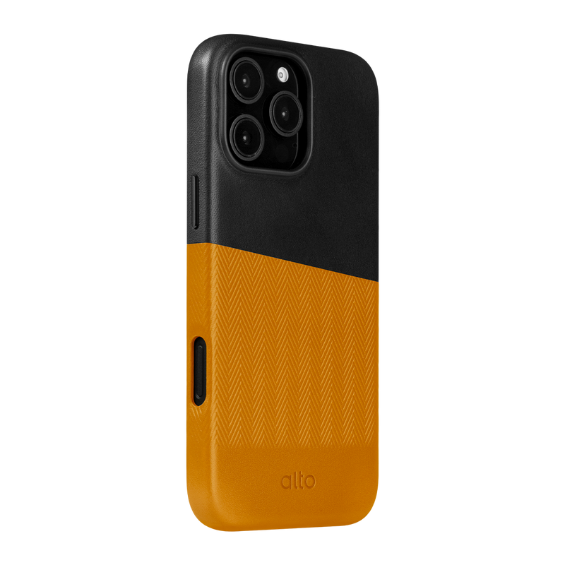 Alto Herring Case for iPhone 16 Series - Italian Full Grain Leather (MagSafe Compatible)