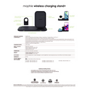 Mophie 2in1 Wireless Charging Stand+
