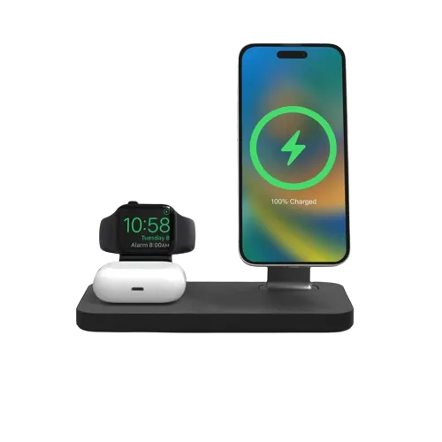 Mophie Snap+ 3in1 Wireless Charging Stand - Black