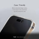 Hoda Gaming Anti-Glare Full Coverage Tempered Glass with Helper for iPhone 15 Series - Matte - Oribags