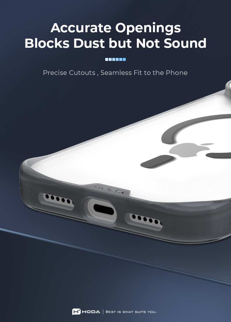 Hoda iPhone 17 Series Magsafe Rough Case Military Standard - (Orange)