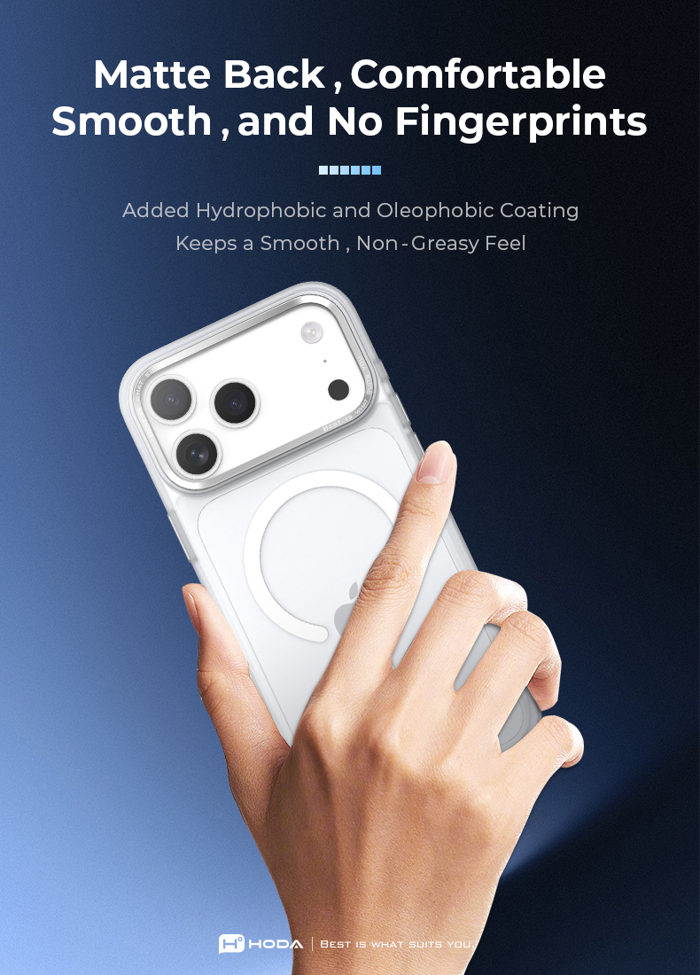 Hoda iPhone 17 Series Magsafe Rough Case Military Standard - (Orange)