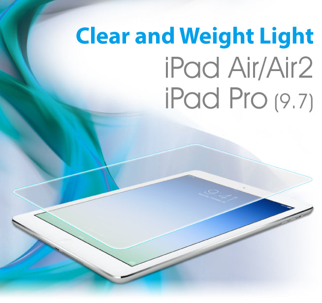 Hoda 0.33mm Full Coverage Tempered Glass for iPad Air/ Air 2/ Pro 9.7" - Oribags
