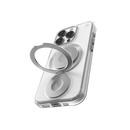 (Markdown) STM Goods Roll Spin Magsafe Case for iPhone 16 Series - Clear / Silver