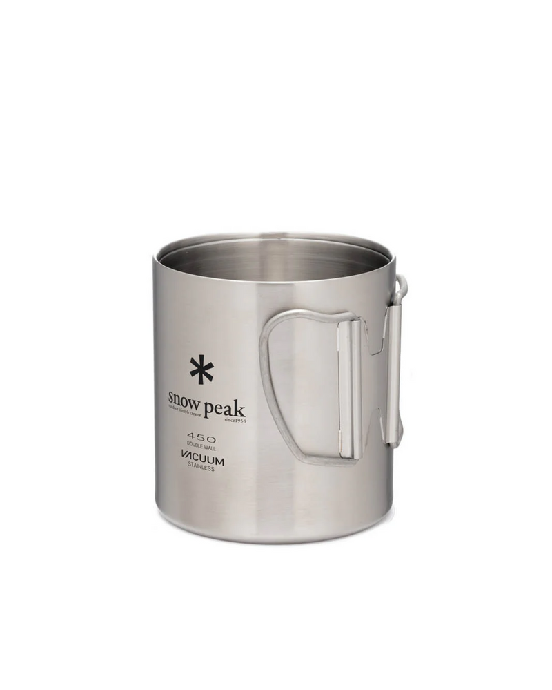 Snow Peak Stainless Vacuum-Insulated Mug in 450ml