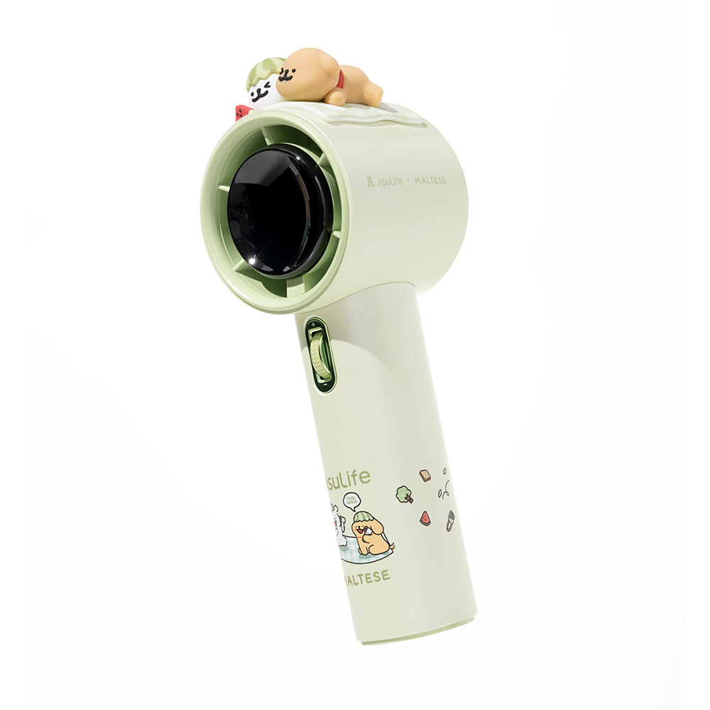 JisuLife x Maltese] Handheld Fan Pro1 5000mAh 100 Gear LED Display