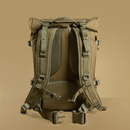 Life Behind Bars The Peloton 30-42L Rolltop Backpack - Desert - Oribags