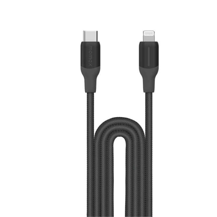 Momax 1-Link Flow | USB-C to Lightning Charging + Data Transfer Braided Cable 2.0m 35W