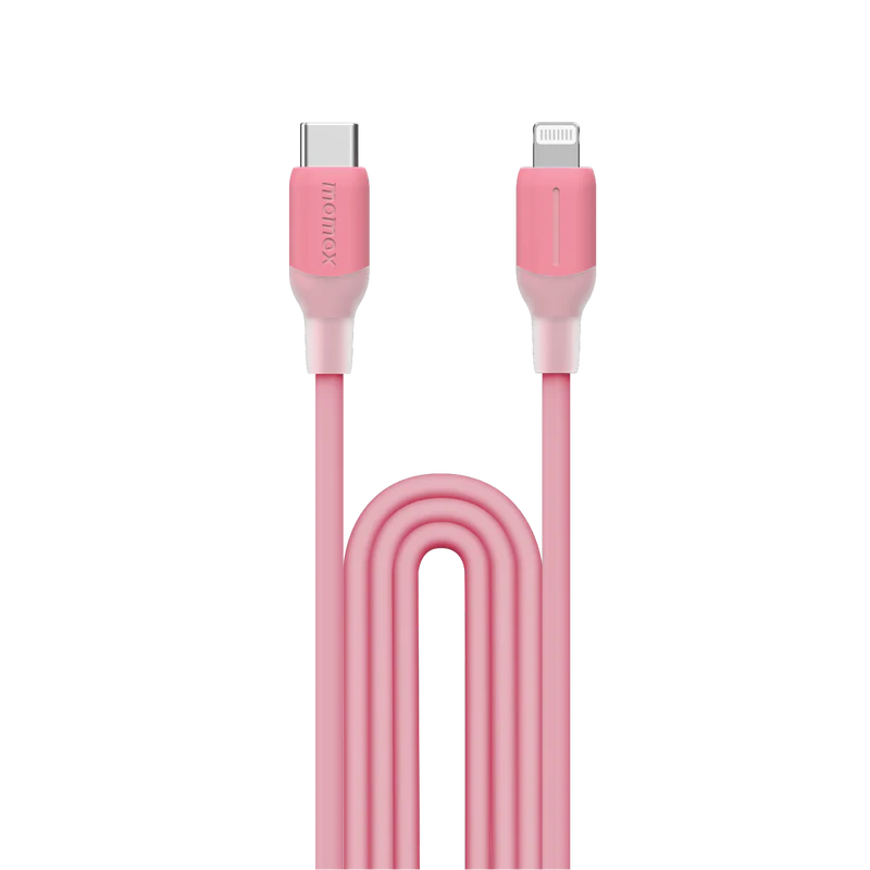 Momax 1-Link Flow | USB-C to Lightning Charging + Data Transfer Cable 1.2m 35W