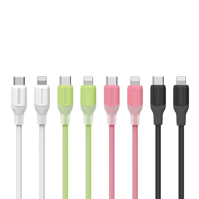 Momax 1-Link Flow | USB-C to Lightning Charging + Data Transfer Cable 1.2m 35W