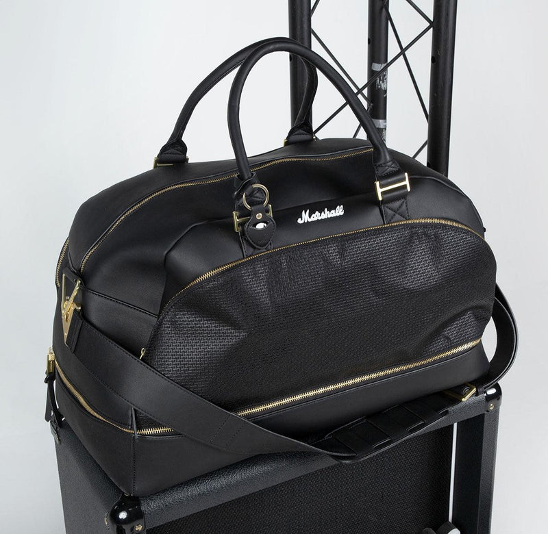 (Sale) Marshall Downtown Duffel Bag - Black/Gold - Oribags