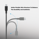 Energea Bazic Velox 35WGaN Charger with Weave Cable 1.5M 1A 1C Port