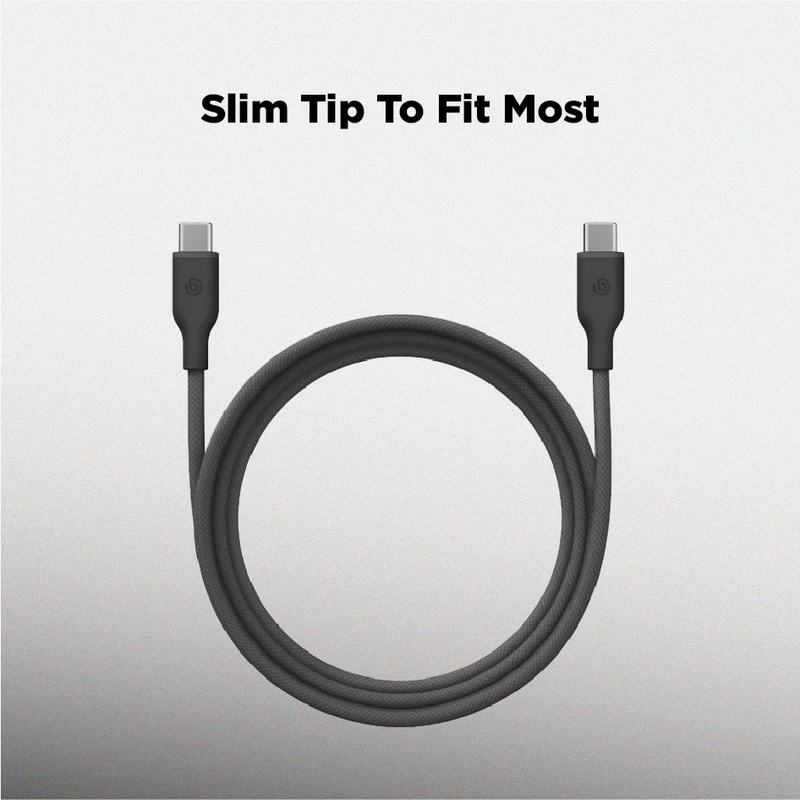 Energea Bazic Velox 35WGaN Charger with Weave Cable 1.5M 1A 1C Port