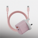 Energea Bazic Velox 35WGaN Charger with Weave Cable 1.5M 1A 1C Port