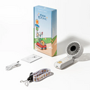 [JisuLife x Maltese] Handheld Fan Life7 Grey Limited Edition (5000mAh)
