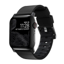 Nomad Modern Active Strap Pro for All Apple Watch Series ( 44mm / 42 mm) - Black Strap + Black Hardware - Oribags