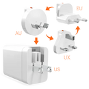 STM 65W Three Port Power Adapter