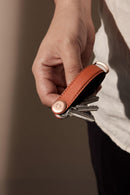 Orbitkey Pebbled Leather Key Organiser - Oribags