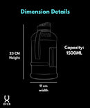 Over 1.5L Oversized Bottle with Flip Cap