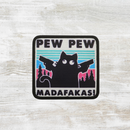 The Meniacc Pew Pew Woven Velcro Patch