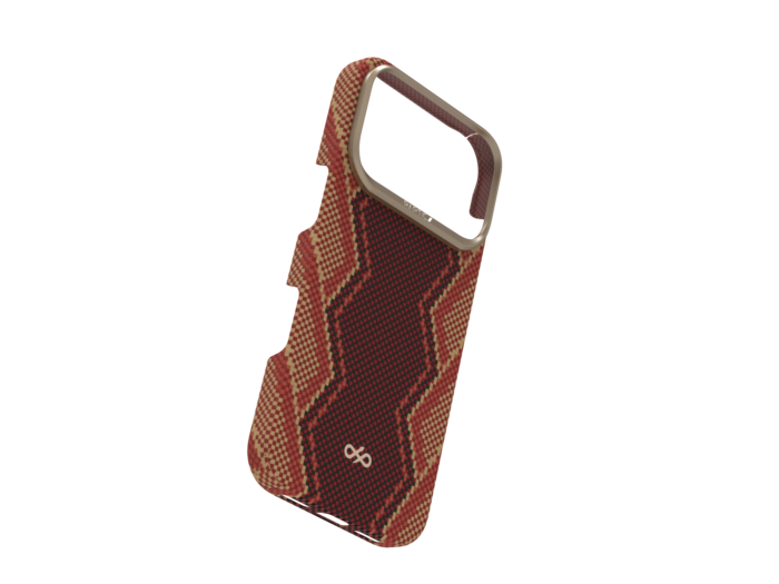 Raptic Aramid Fiber Skin-Bionic Case with Magsafe for iPhone 17 Pro Series - Snake