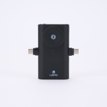 LaPO 5,000mAH Fast Charging Pocket Power Bank 2 Type-C